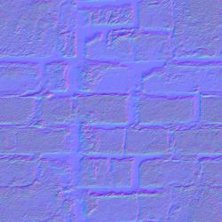 Seamless Textures of Bricks + Normal & Bump Mapping